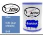 Preview: Mini, Kite Blue Metallic, B48: 500ml Lackdose, von ATW Autoteile West.